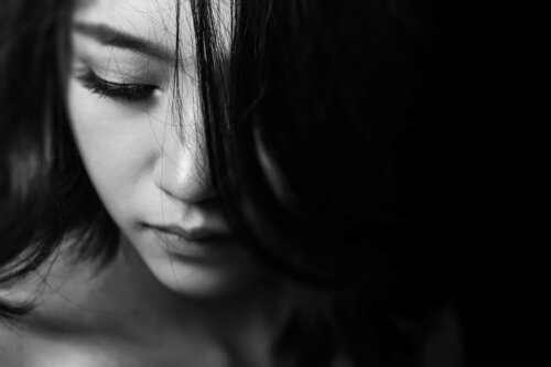 Trist kvinde
