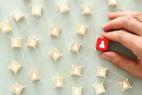 Personer i et netværk