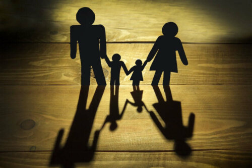 Papirsklip af familie