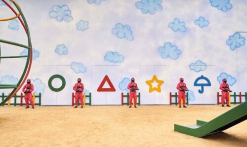 Scene fra Squid Game