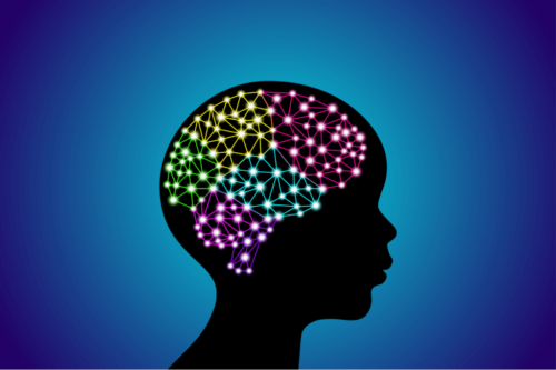 Forskellige farver i hjerne