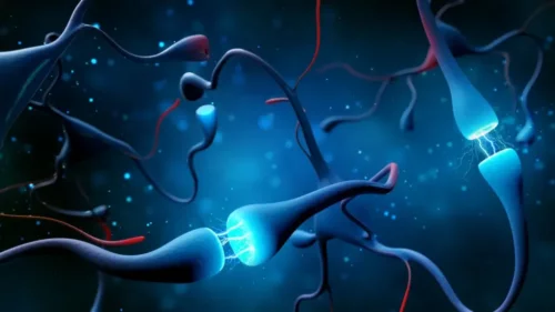 Illustration af neurotransmittere forbundet med nydelse